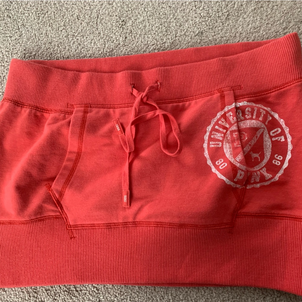 Short casual Pink mini skirt super cute over a bikini for summer